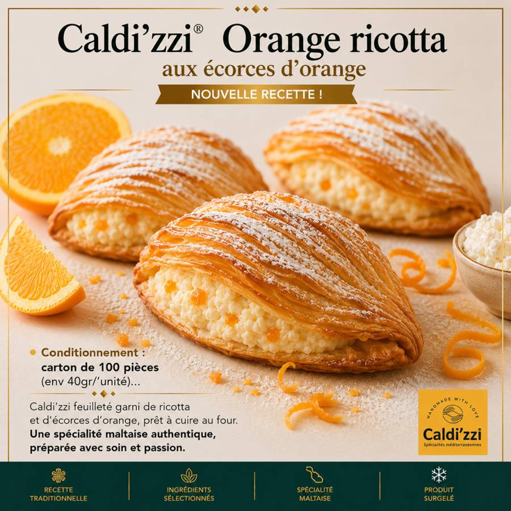 Caldi'zzi orange ricotta
